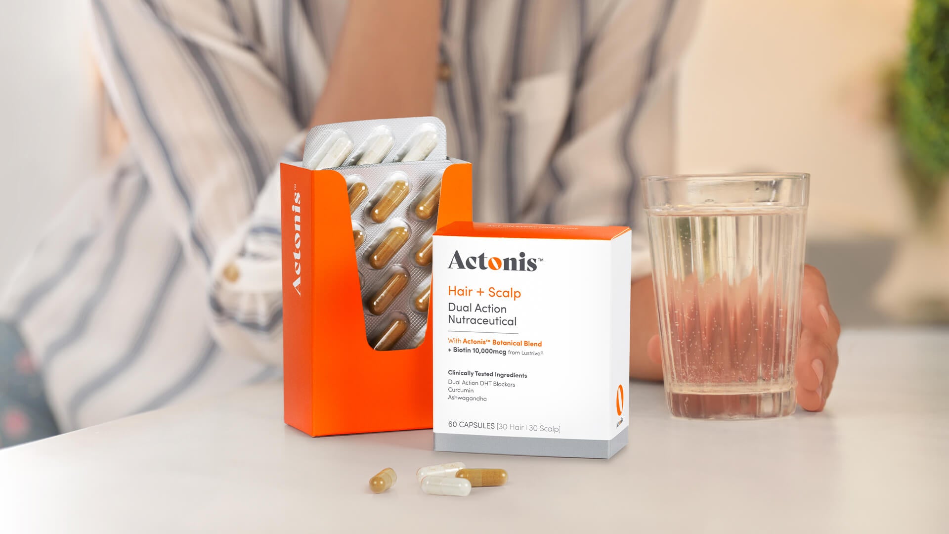 The Revolutionary Nutraceutical Transforming Hair Health at Every Stage of its Cycle.